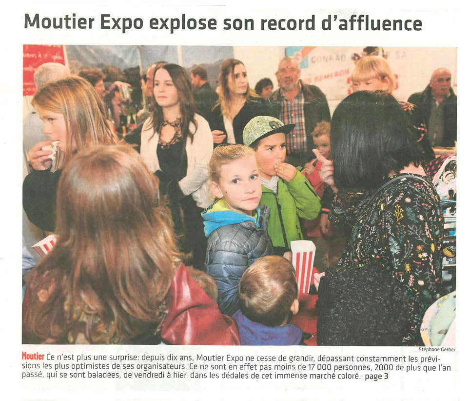 moutier expo article de presse le journal du jura