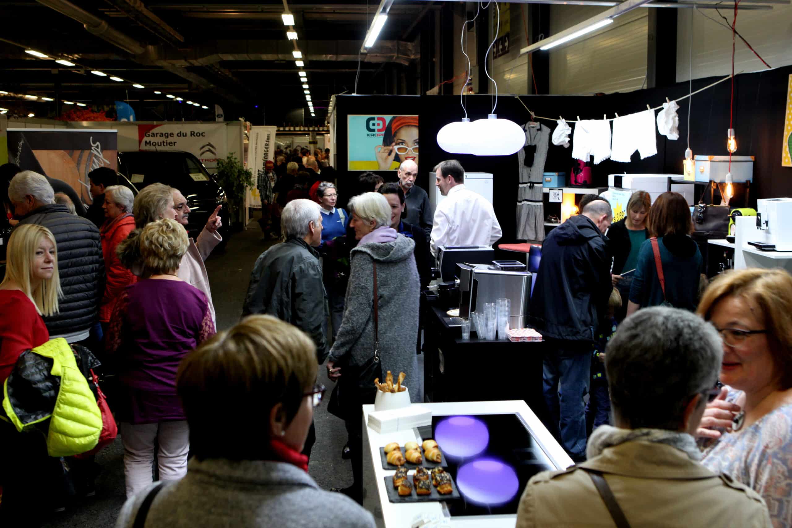 moutier expo vue des stands