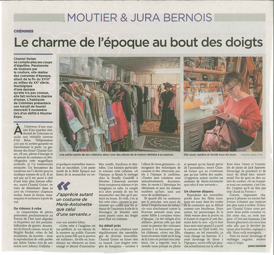 moutier expo article du quotidien jurassien